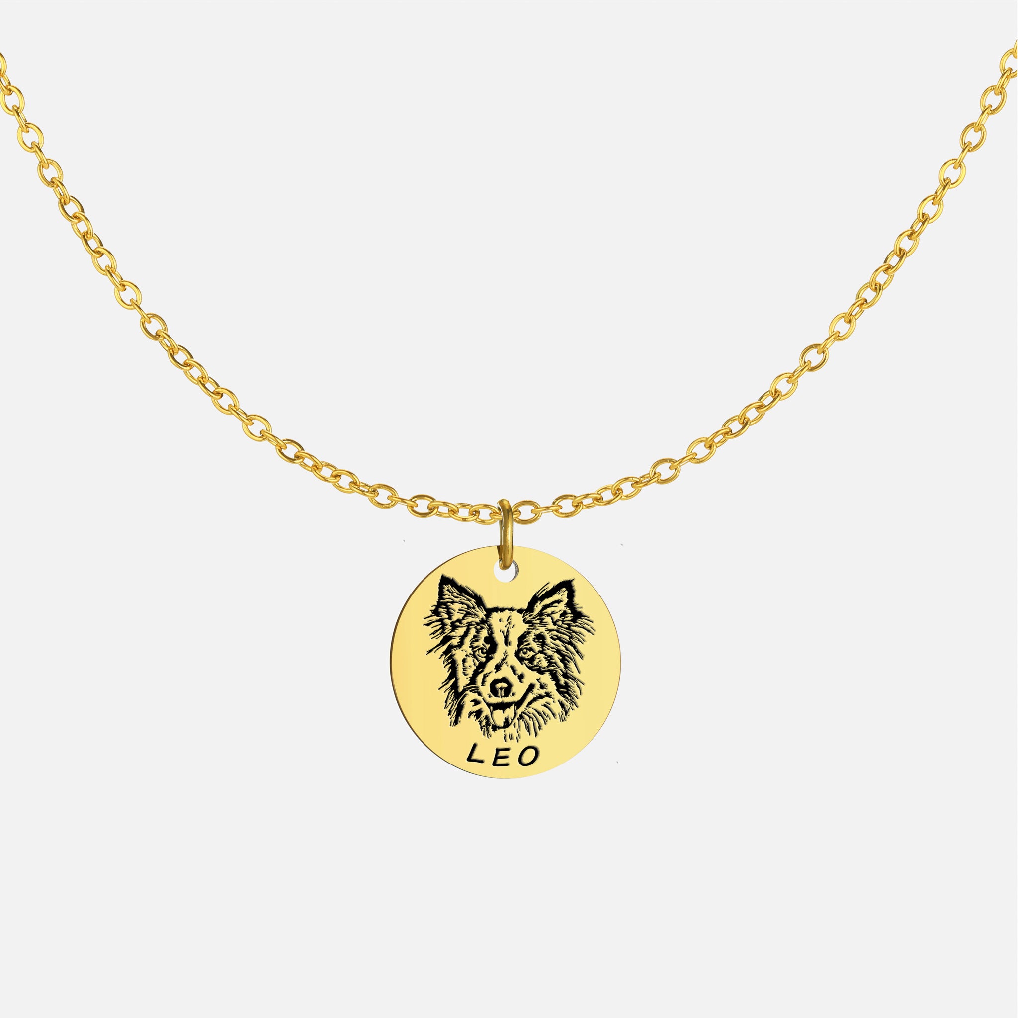 Personalized Pet Face Necklace