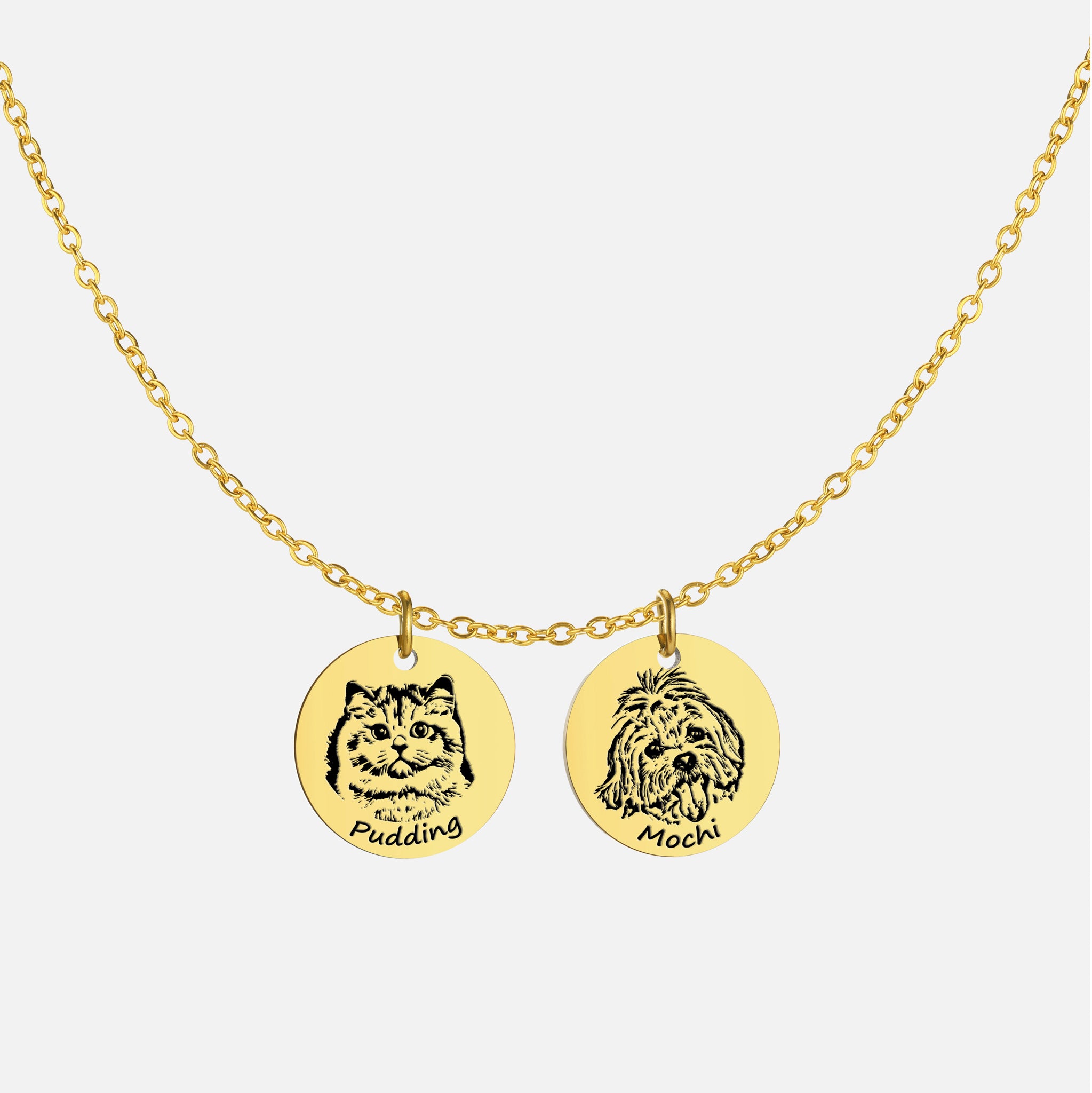 Personalized Pet Face Necklace