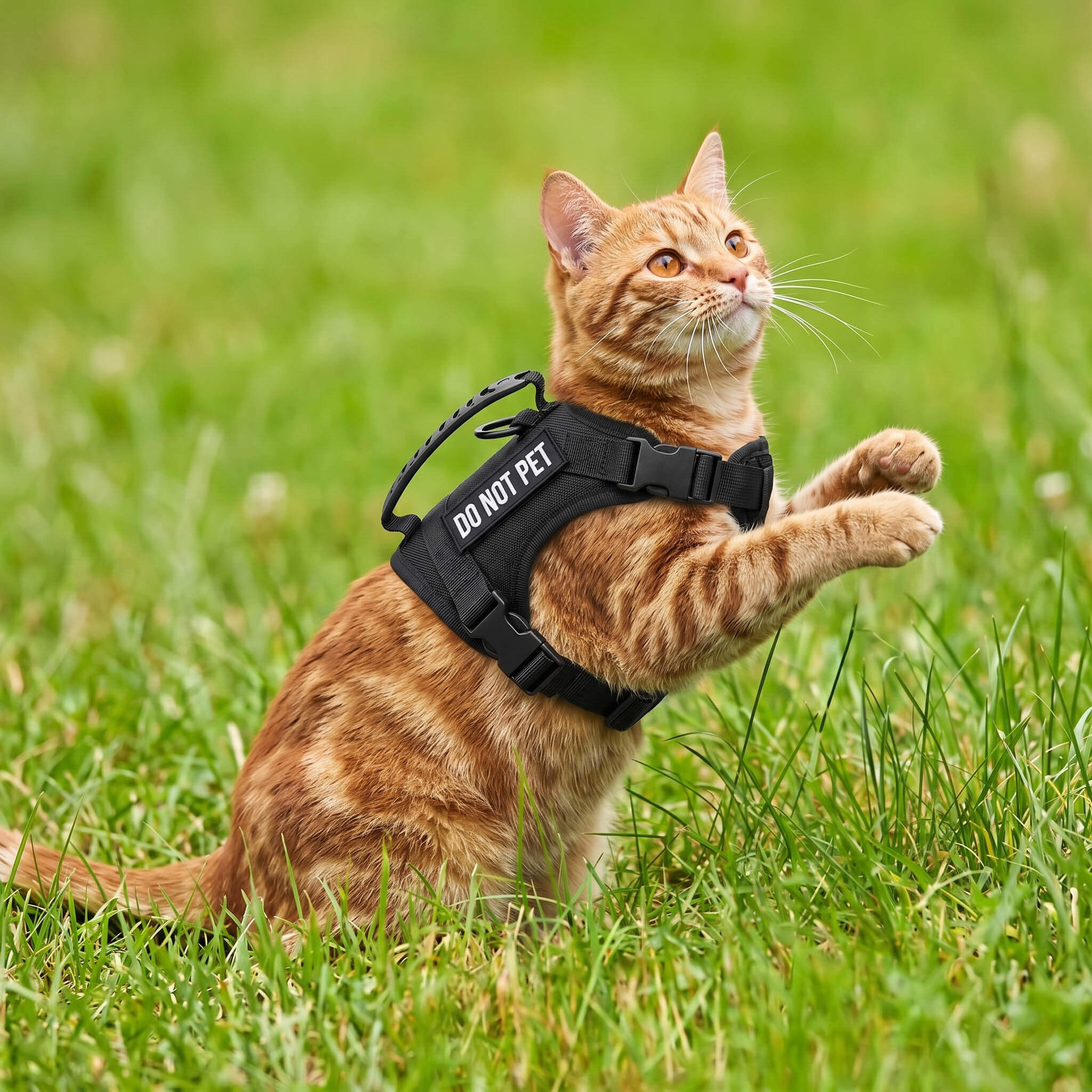 Escape-Proof Tactical Cat Harness and Leash Set