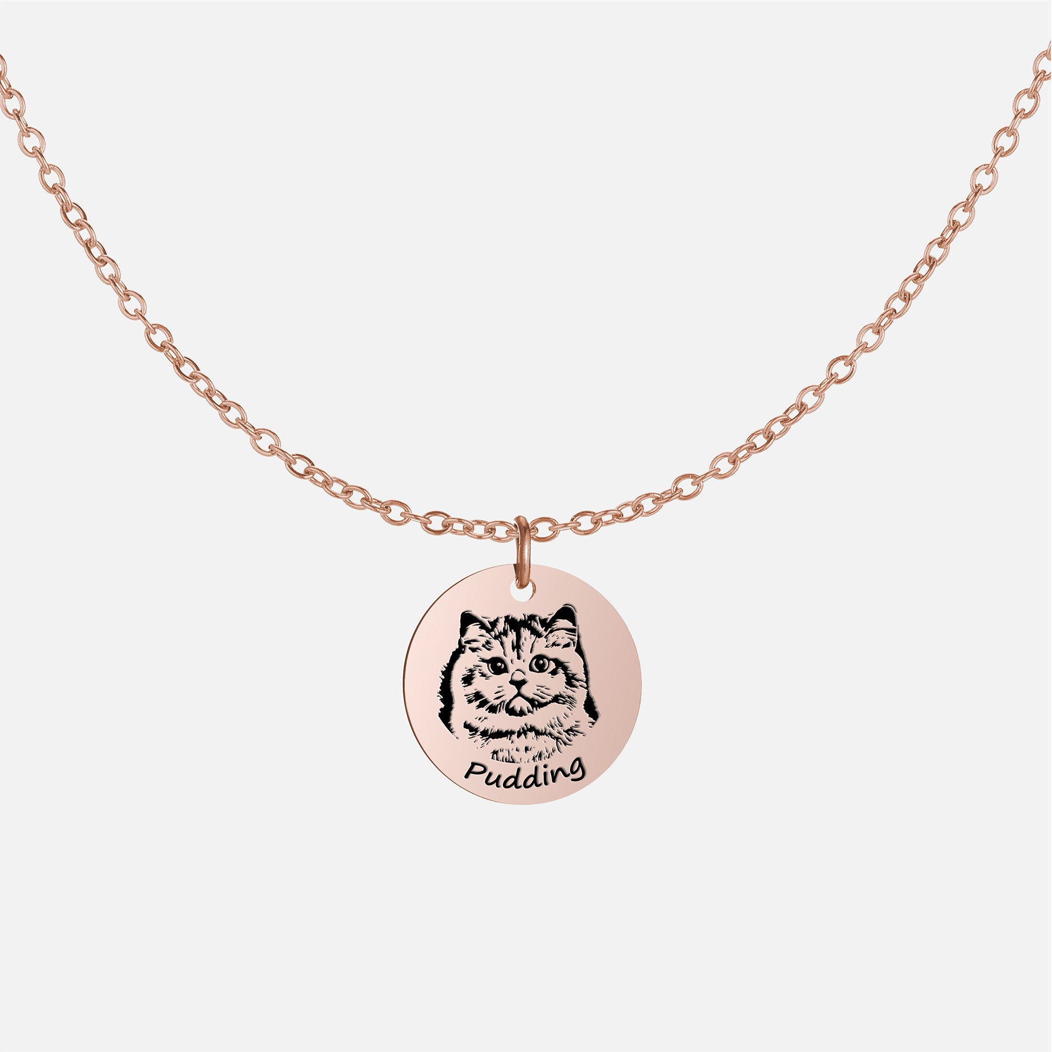Personalized Pet Face Necklace
