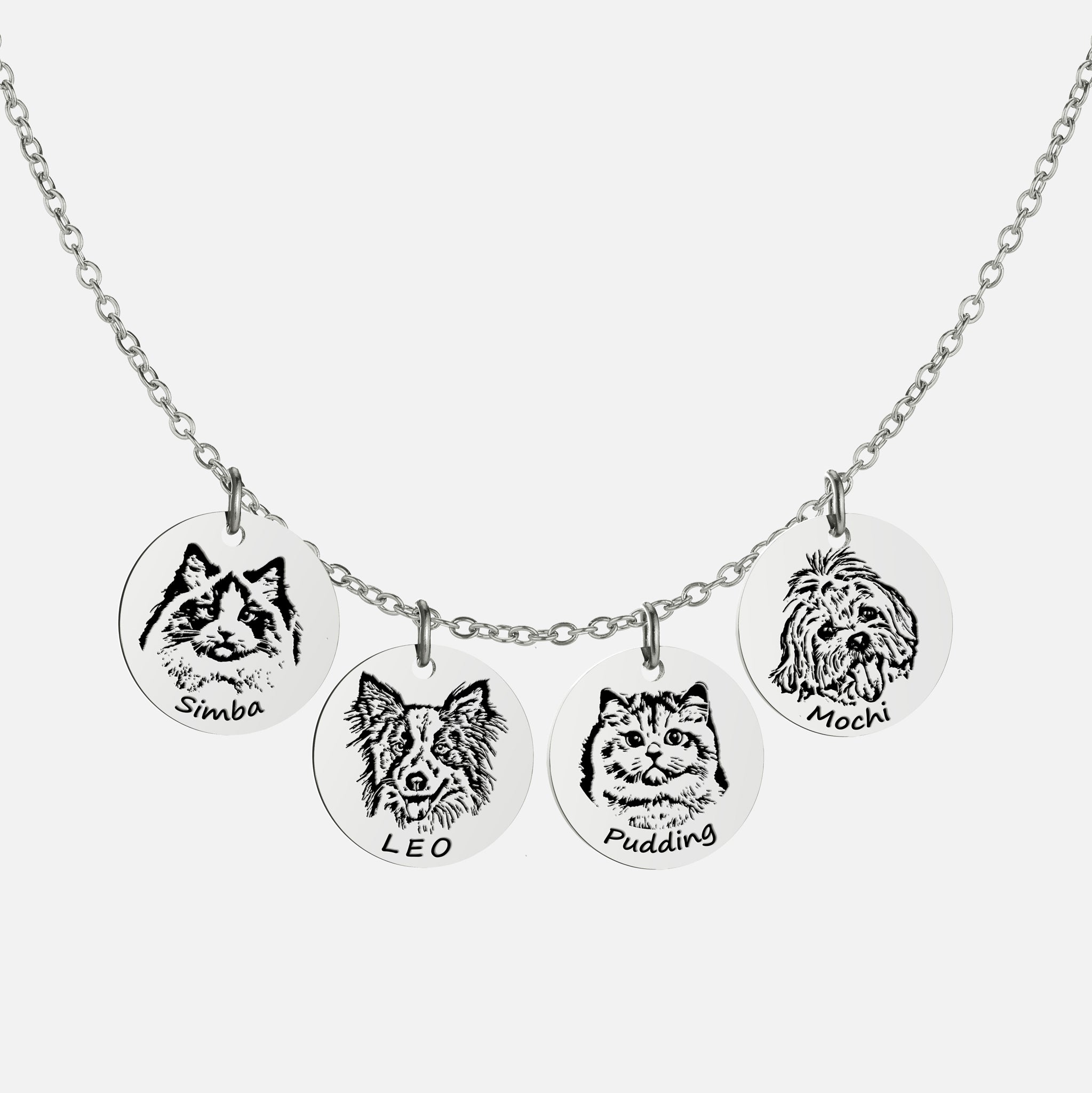 Personalized Pet Face Necklace