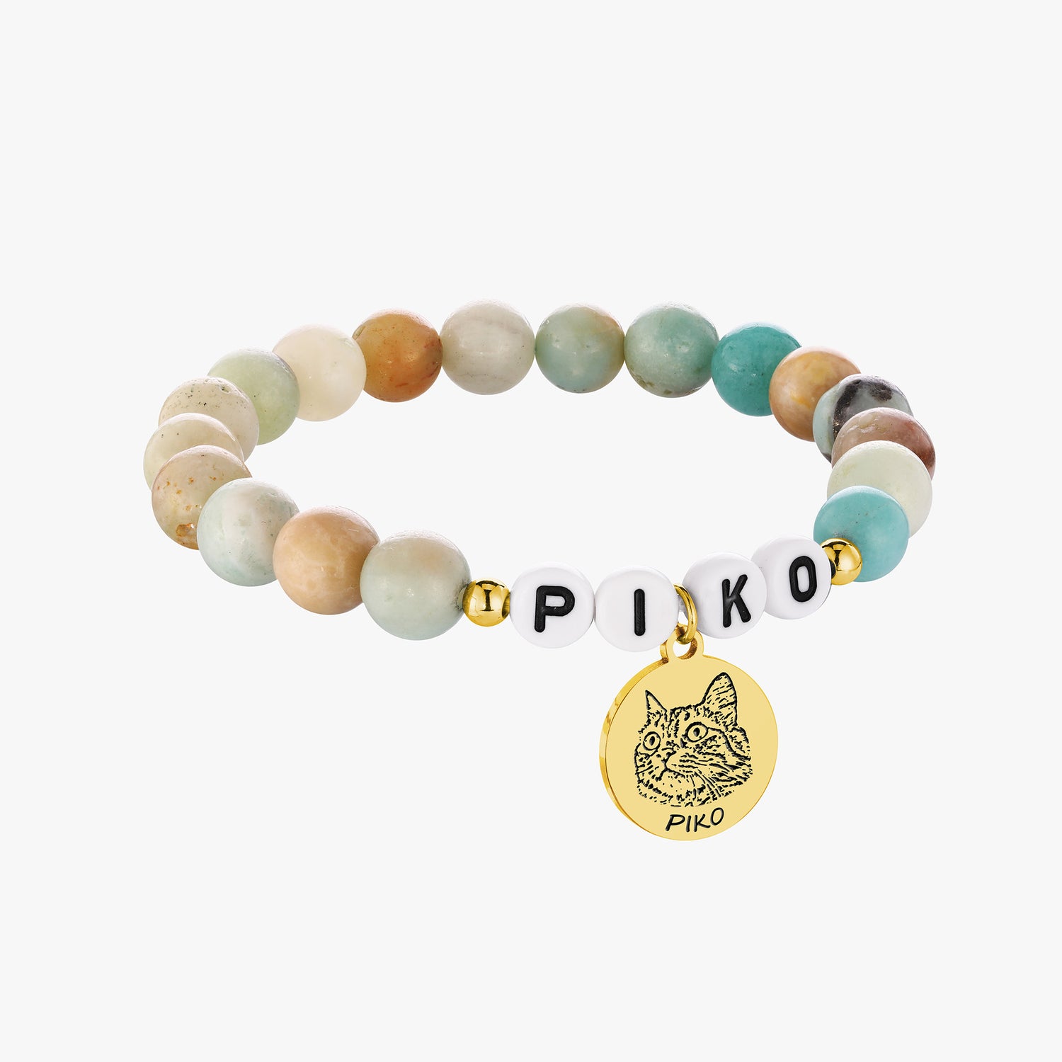 Pet Face Beaded Bracelet