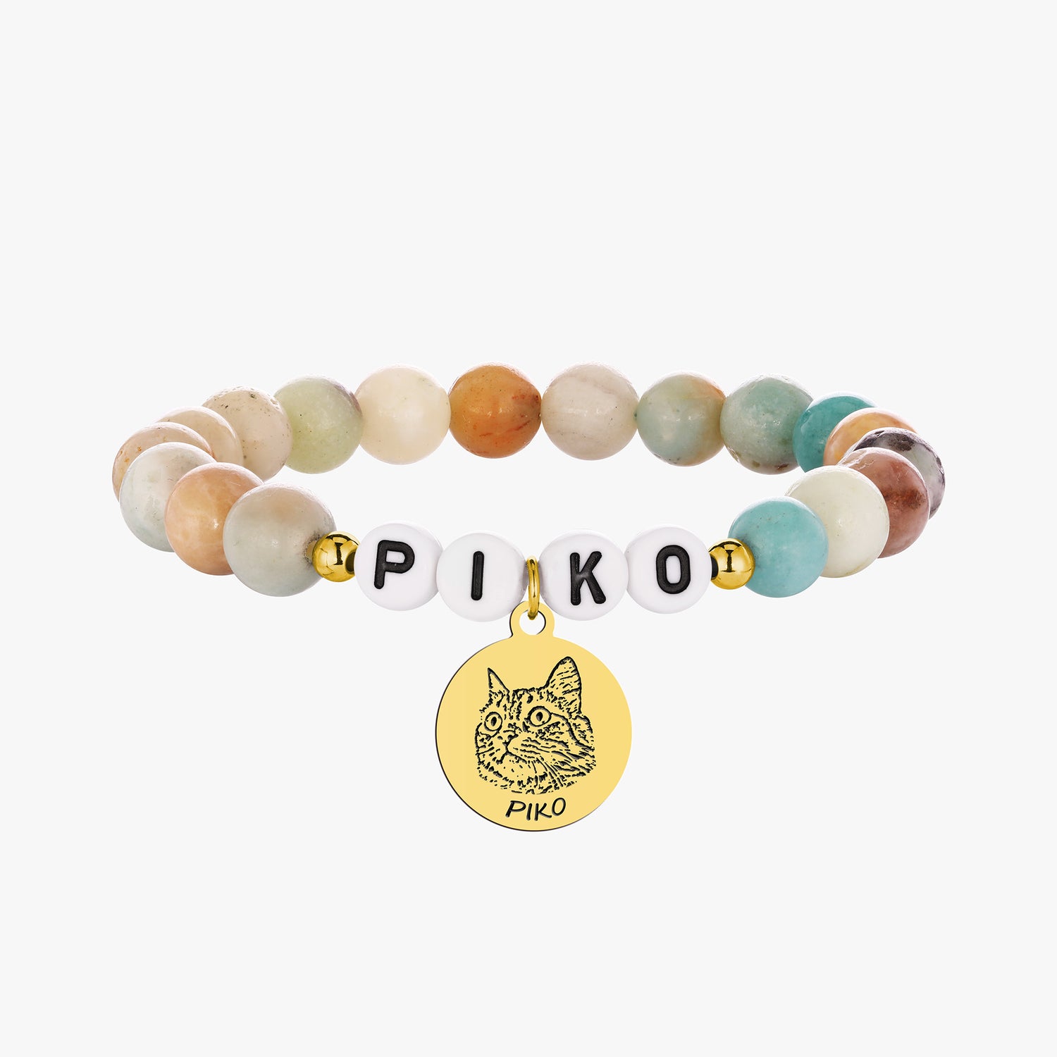Pet Face Beaded Bracelet