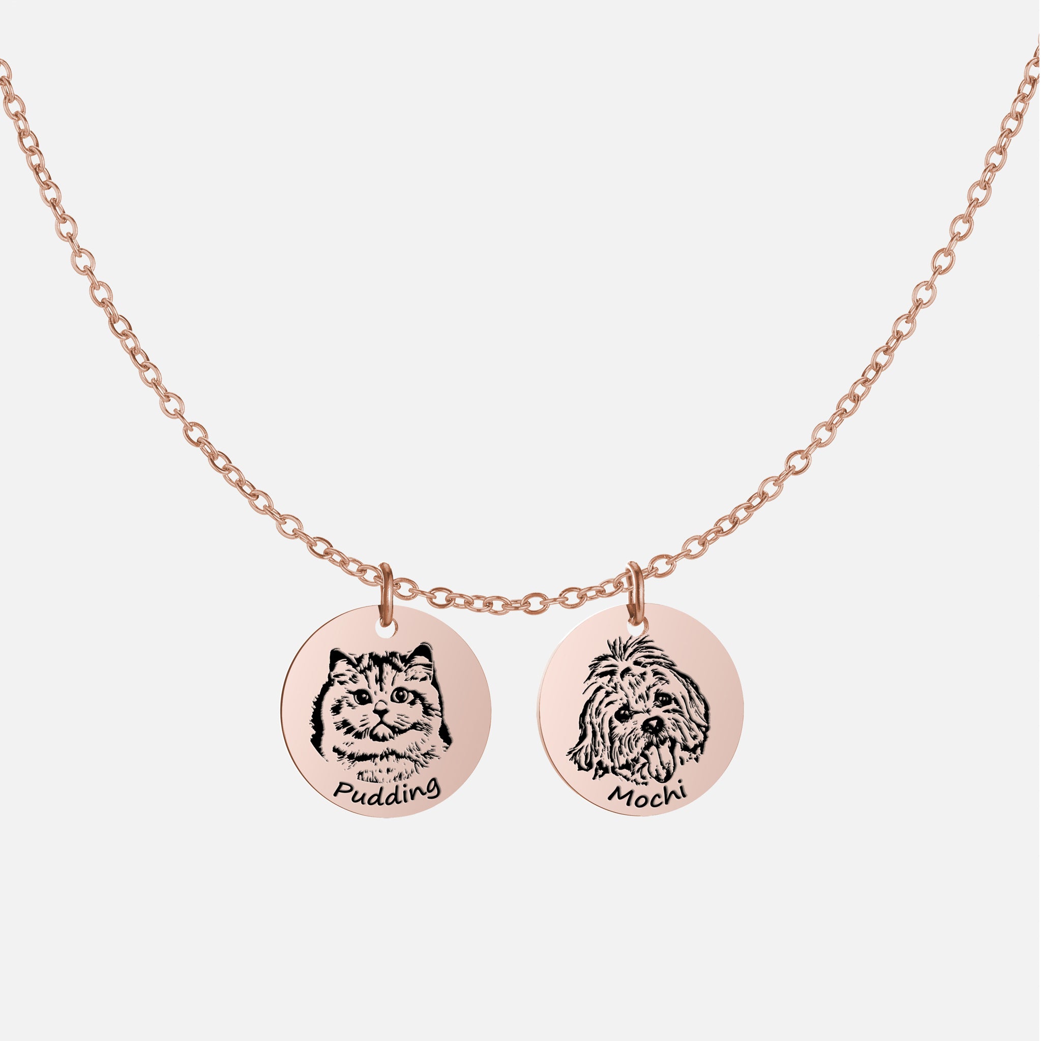 Personalized Pet Face Necklace