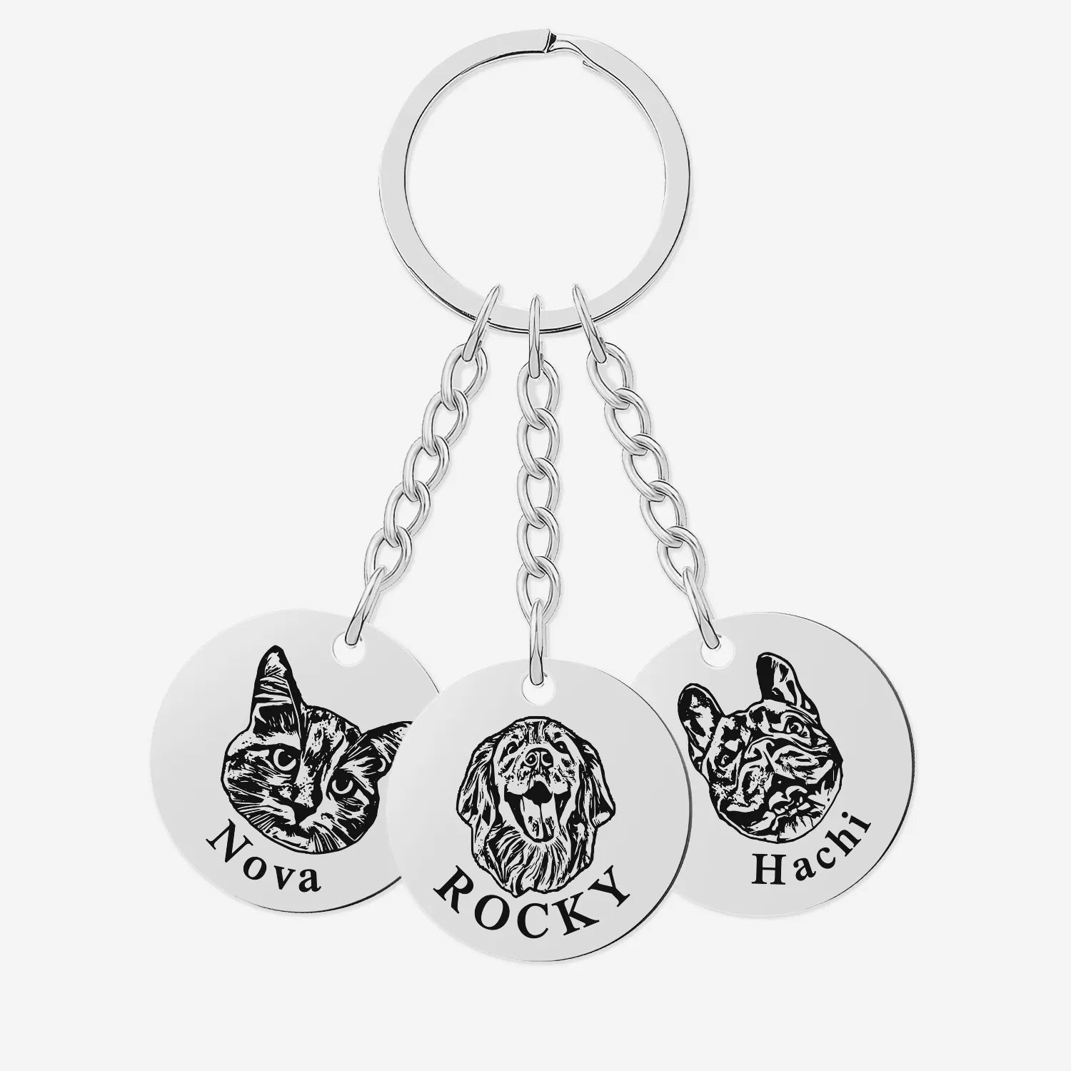 Porte-clés pour animal de compagnie