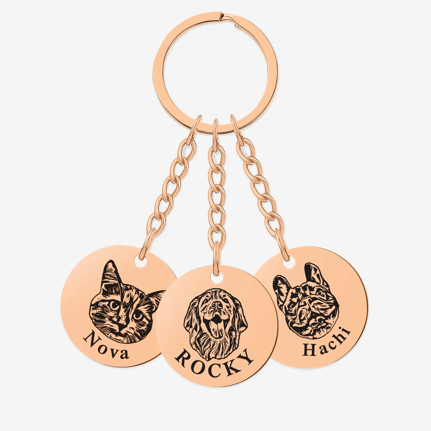 Porte-clés pour animal de compagnie