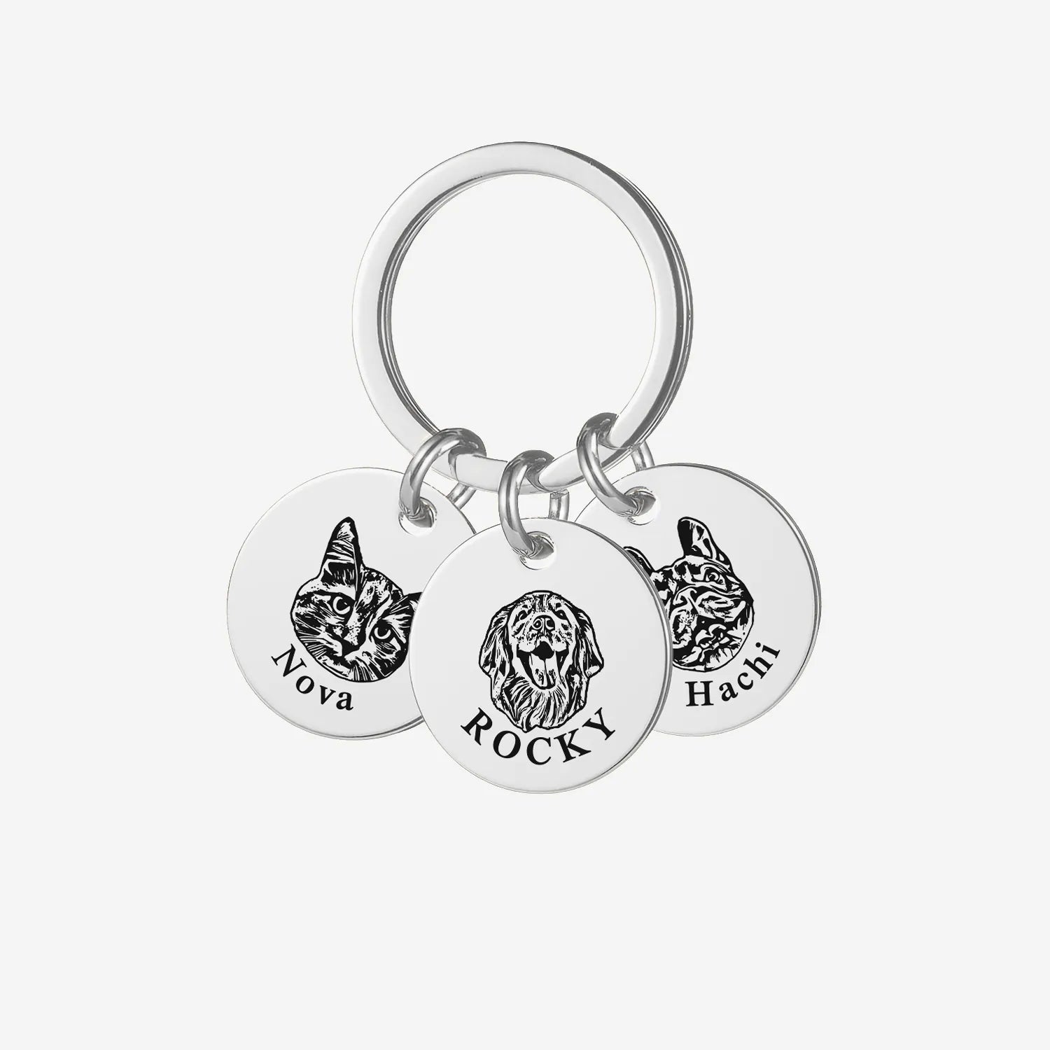 Pet Face Keychain