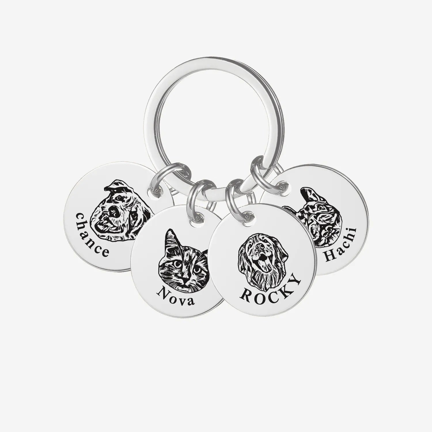 Pet Face Keychain