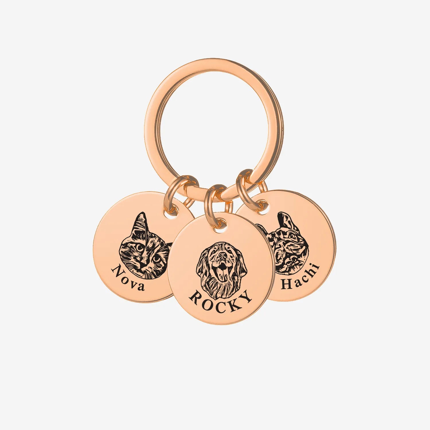 Pet Face Keychain
