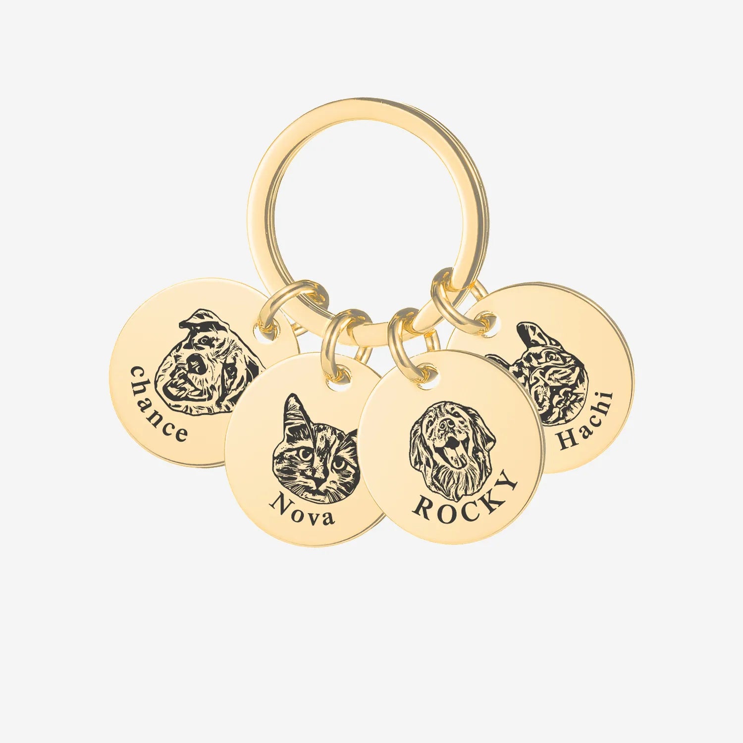 Pet Face Keychain