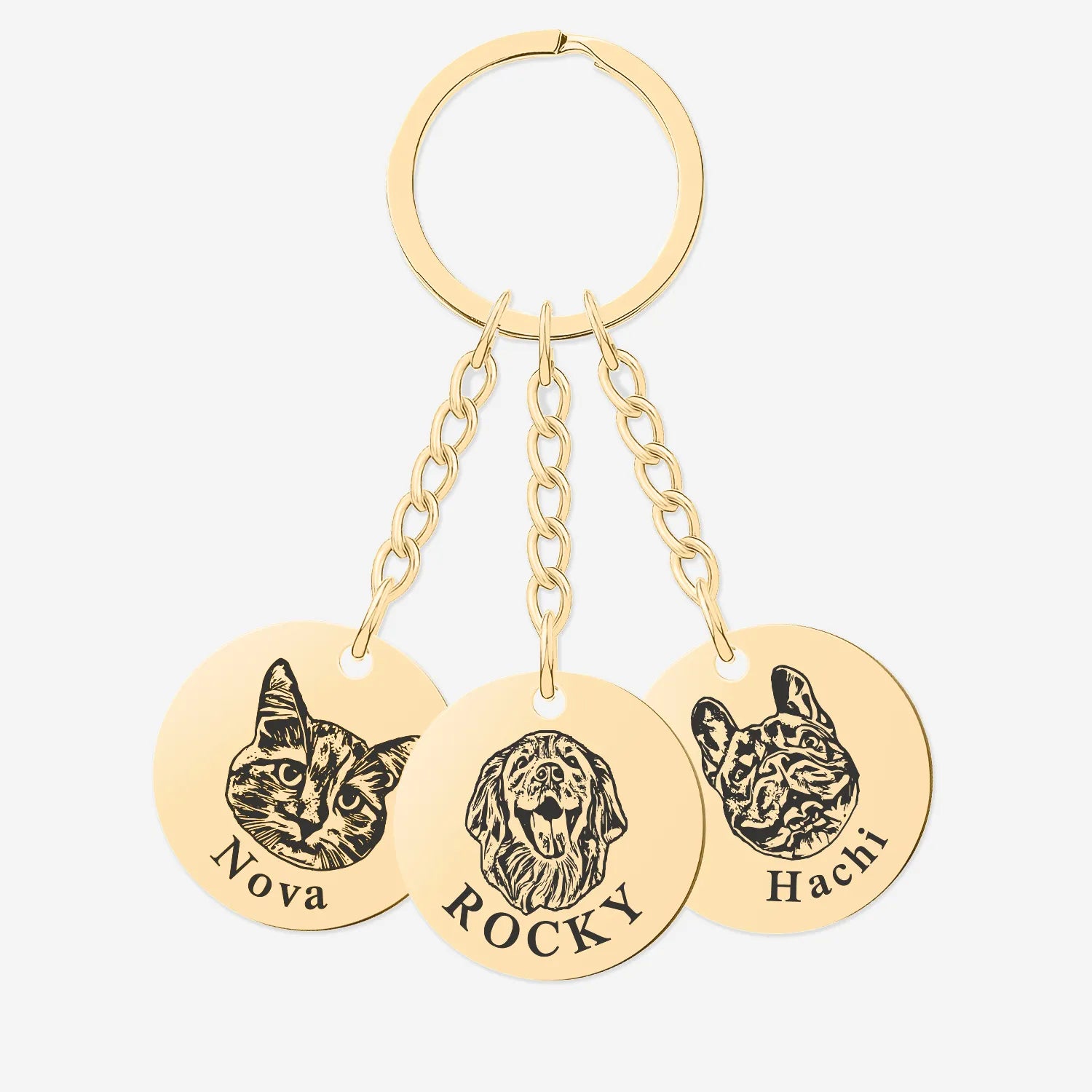 Porte-clés pour animal de compagnie