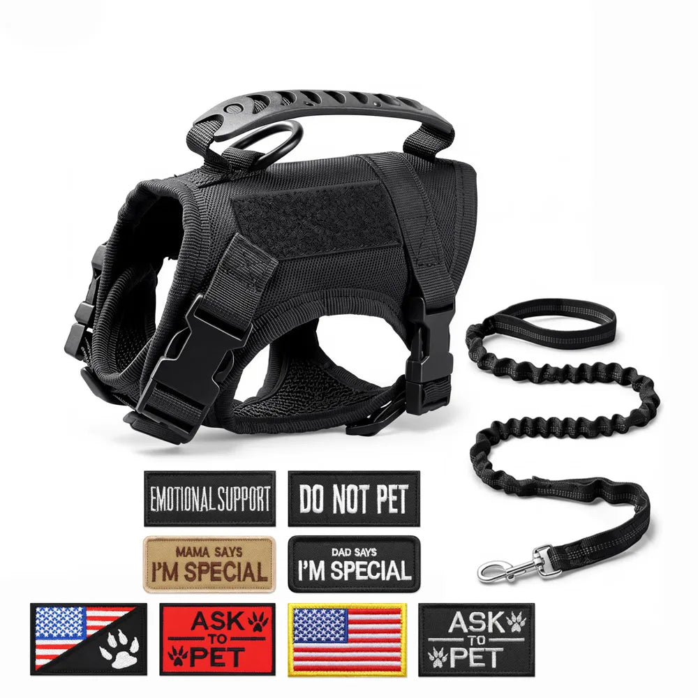 Escape-Proof Tactical Cat Harness and Leash Set