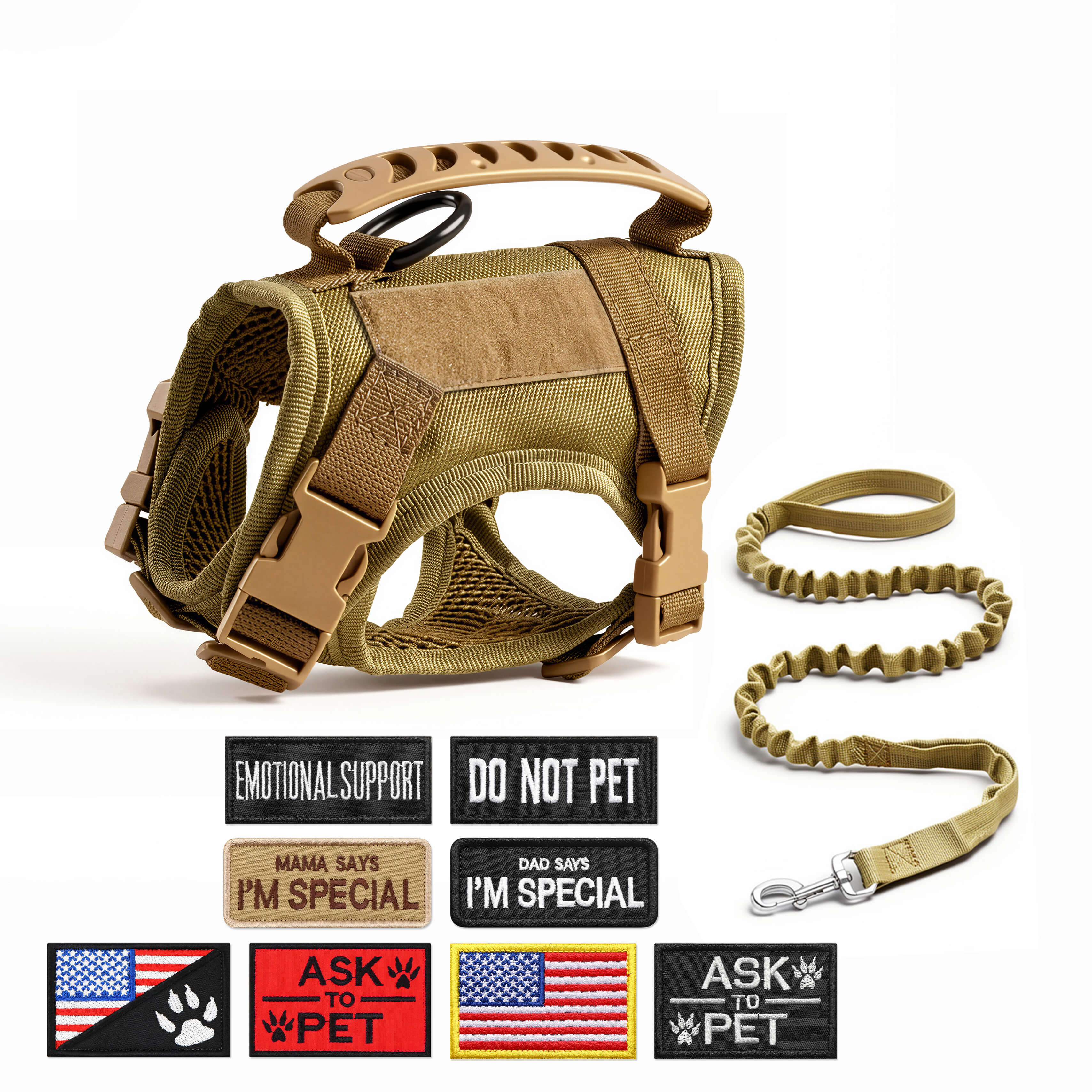 Escape-Proof Tactical Cat Harness and Leash Set
