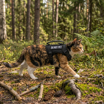 Escape-Proof Tactical Cat Harness and Leash Set