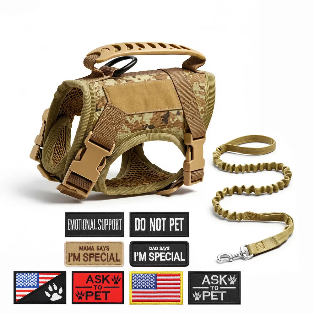 Escape-Proof Tactical Cat Harness and Leash Set