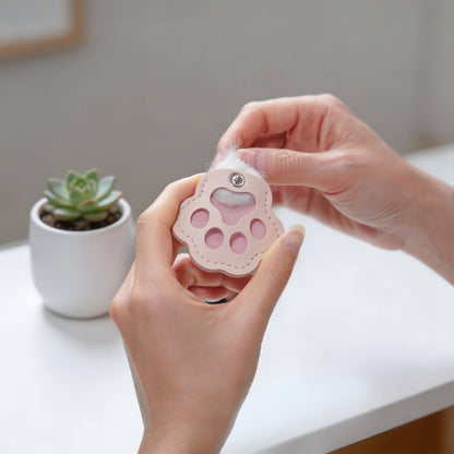 Custom Pet Portrait Hair Keepsake Keychain