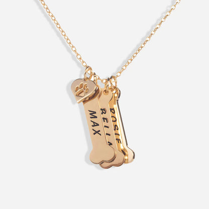 Personalisierte Knochenkette