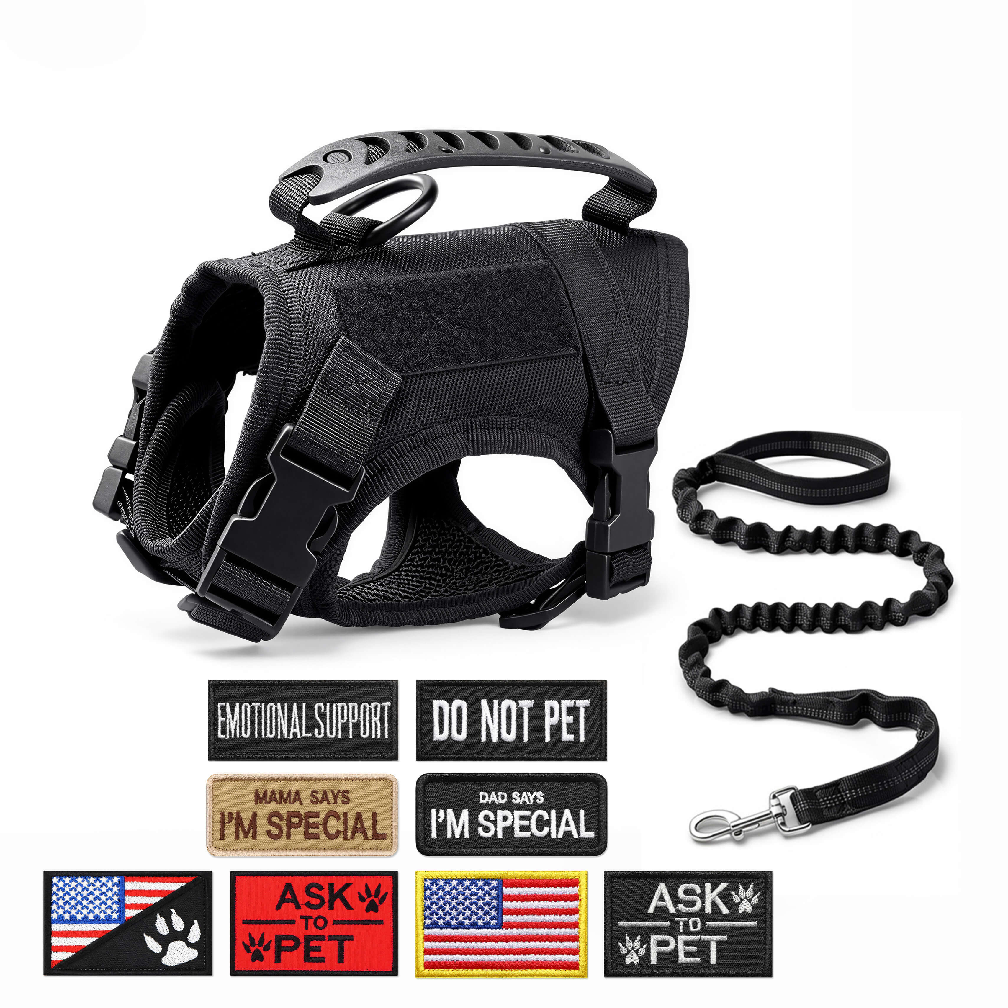 Escape-Proof Tactical Cat Harness and Leash Set