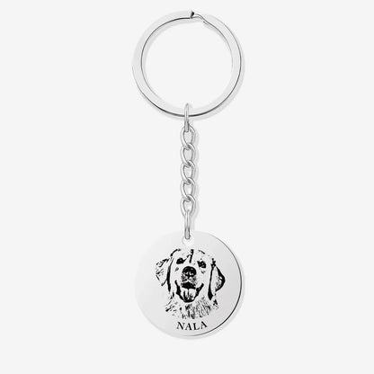 Porte-clés pour animal de compagnie