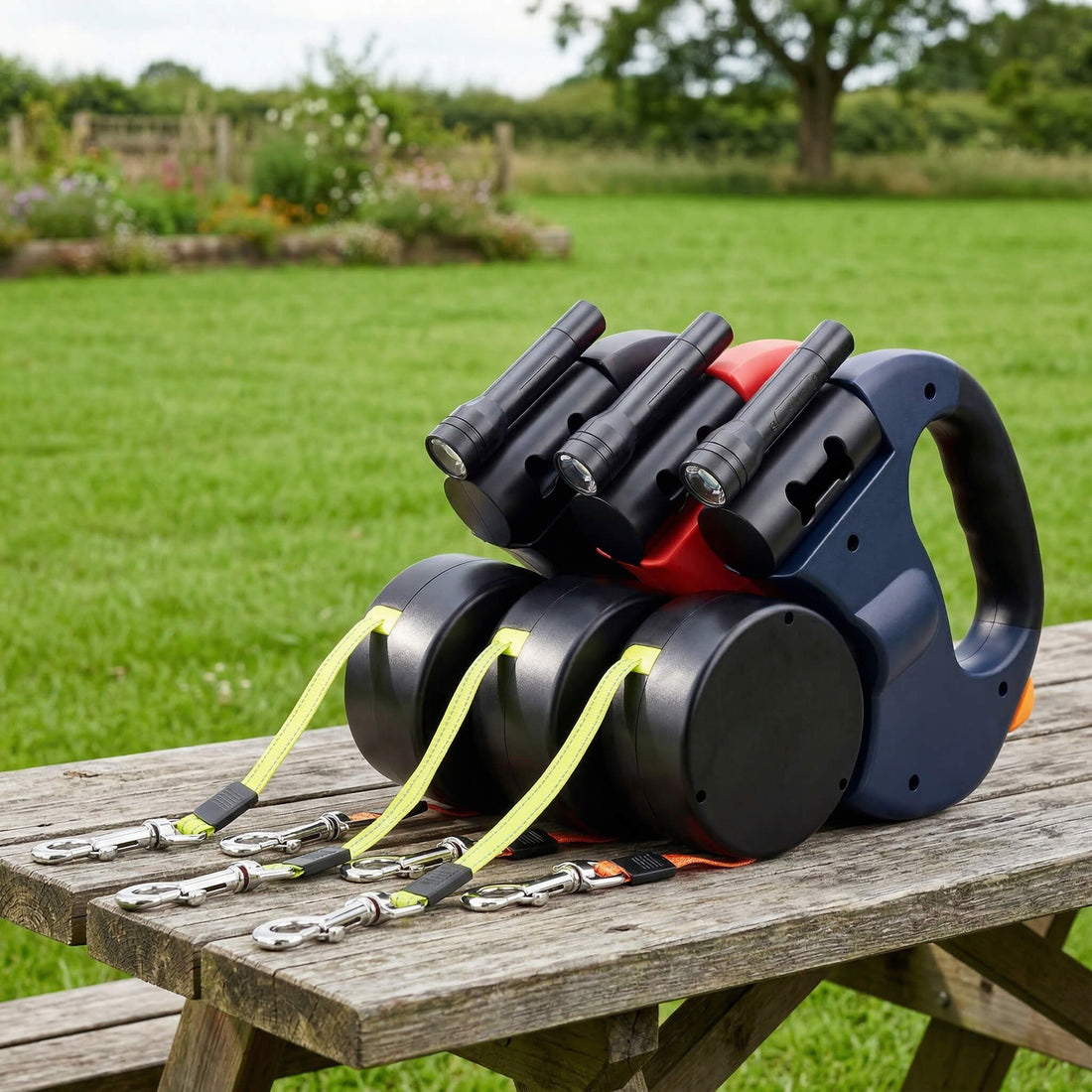 Tangle-Free Dual Dog Leash for Stress-Free Walks